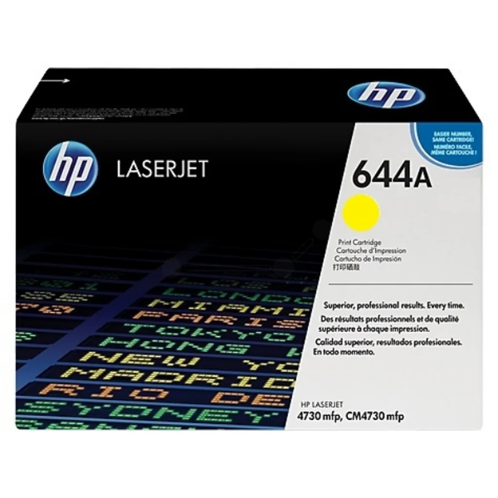 HP 644A Tonerkassett Gul