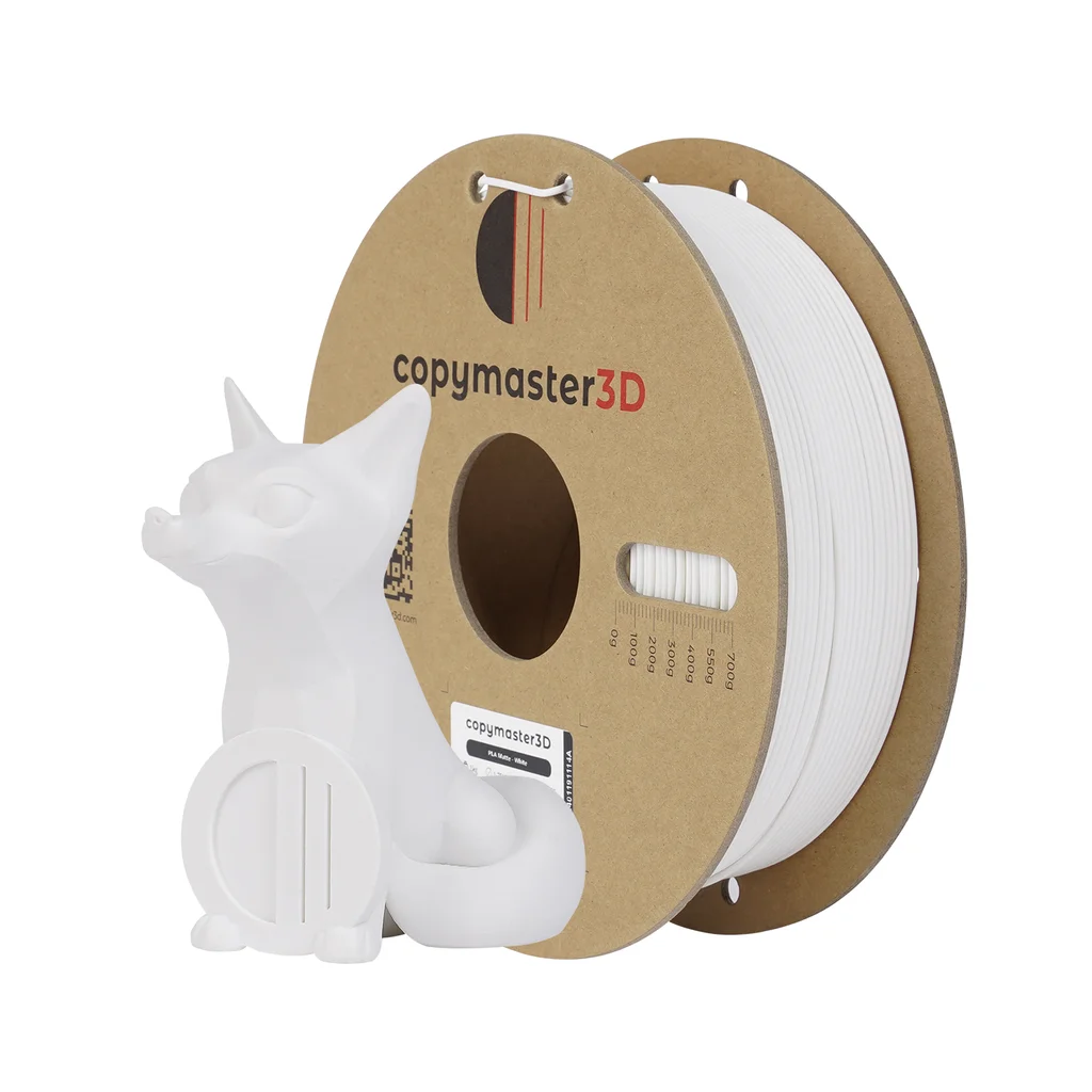 Copymaster3D PLA Matte - White - 1.75mm - 1kg