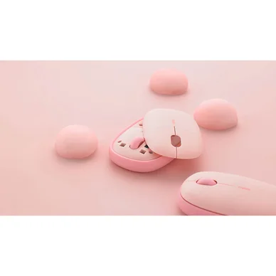 Rapoo RAPOO M660 Silent Multi-Mode Trådlös Mus Rosa 6940056143808 Modsvarer: N/A