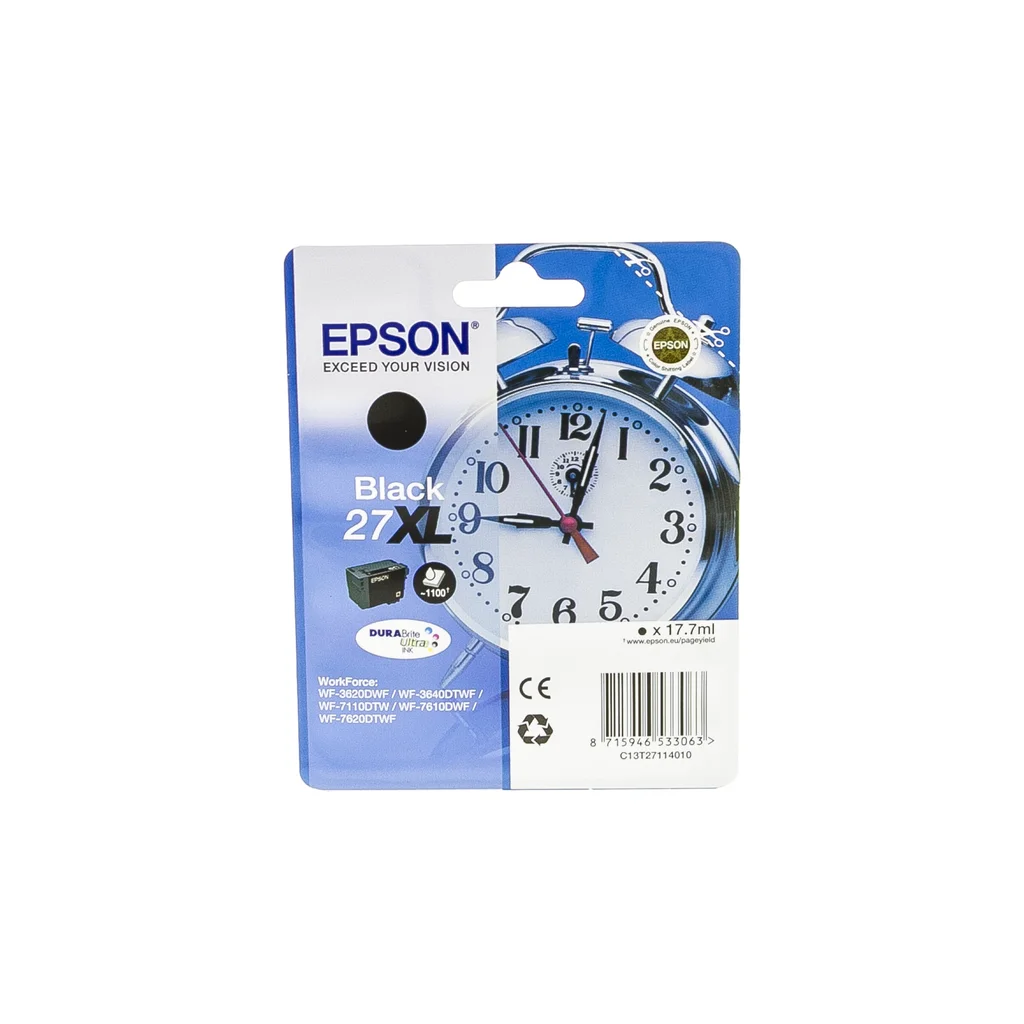 Epson 27XL Bläckpatron Svart