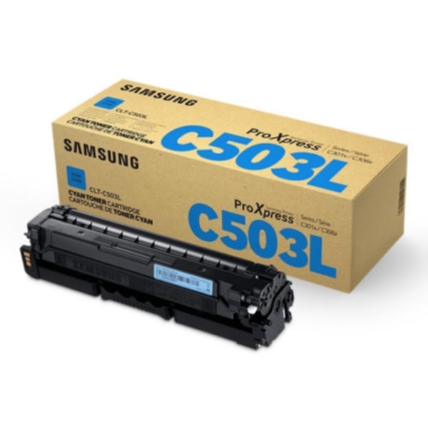 Samsung Tonerkassett cyan, 5.000 sider CLT-C503L Tilsvarer: N/A