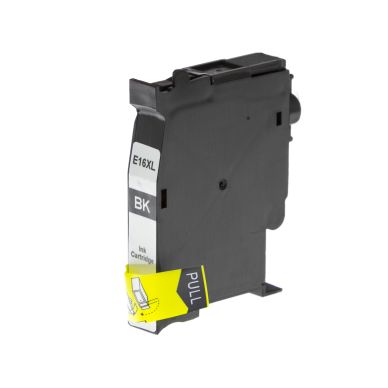 Blækpatron, erstatter Epson 16XL, sort, 500 sider