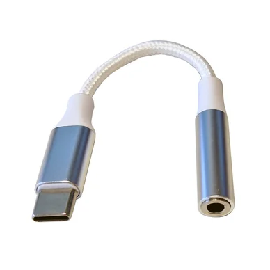 Gear Gear Adapter Audio USB-C til 3,5 mm Stereo Hvid 7319926651313 Modsvarer: N/A billede