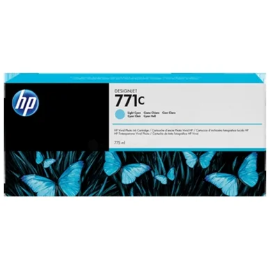 HP HP 771C Mustepatruuna vaalea cyan B6Y12A Vastaa: N/A