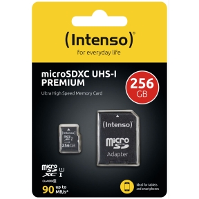 Intenso Micro SDXC 256GB UHS-I Premium