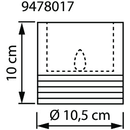 Casita infantil Otto, 233 x 157 cm