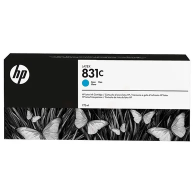 HP HP 831C Blækpatron cyan, 775 ml CZ695A Modsvarer: N/A