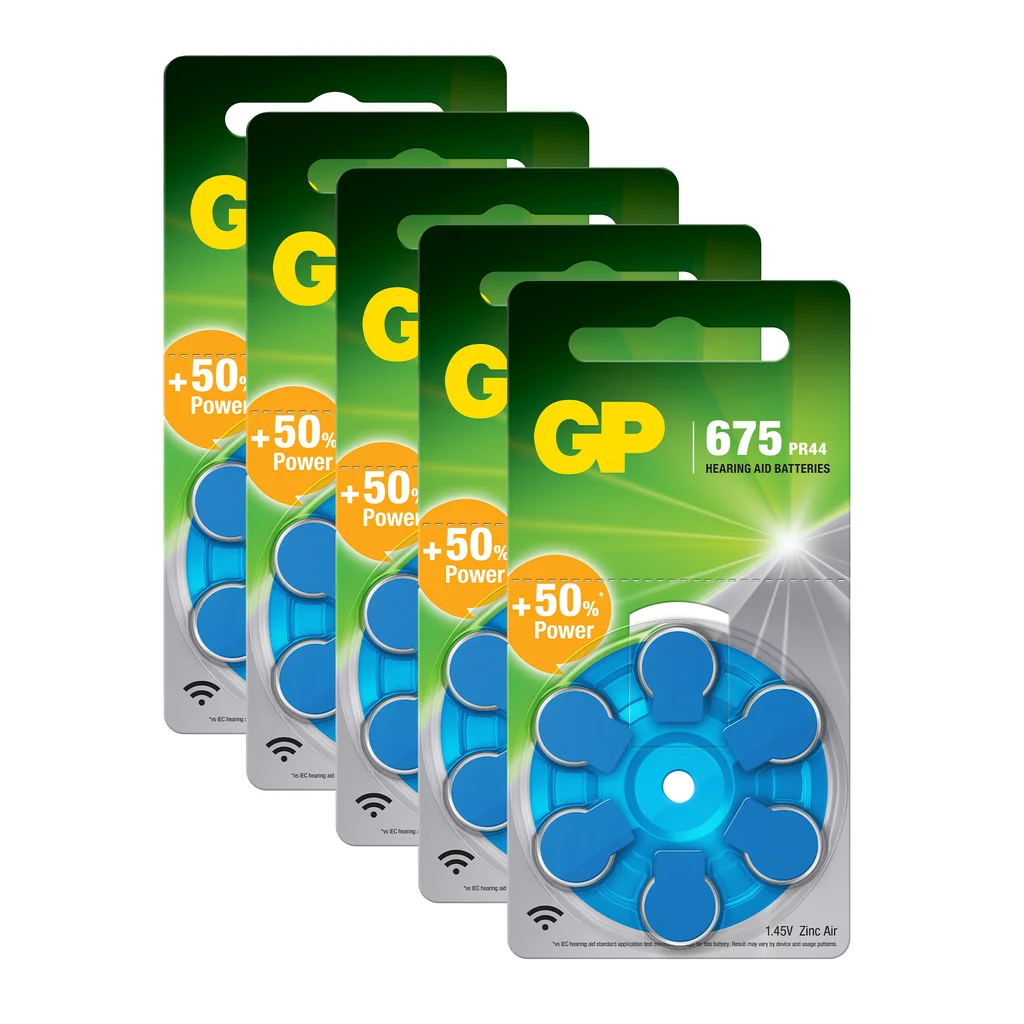 GP ZA 675-D6 / PR44, 5-pack