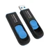 32GB UV128 USB 3.0 Memory Pen, Retractable, Black & Blue