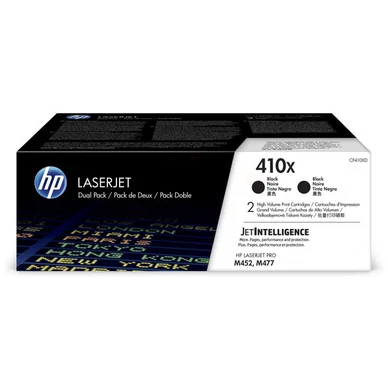 HP 410X Tonerkassett Svart 2-pack