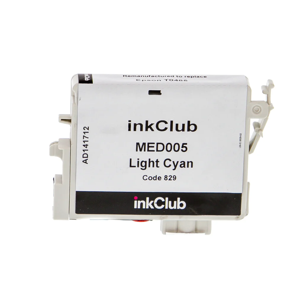inkClub Bläckpatron ljus cyan, ersätter Epson T0485 MED005 ersätter T0485