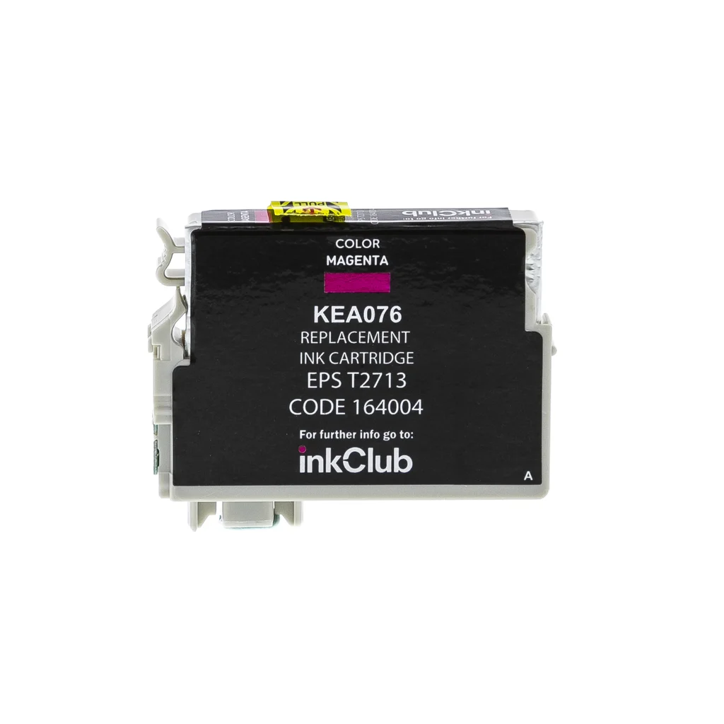 inkClub Bläckpatron, ersätter Epson 27XL, magenta, 1.100 sidor KEA076 ersätter T2713