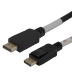 DisplayPort cable, DP 2.1a, DP54, 1,0m