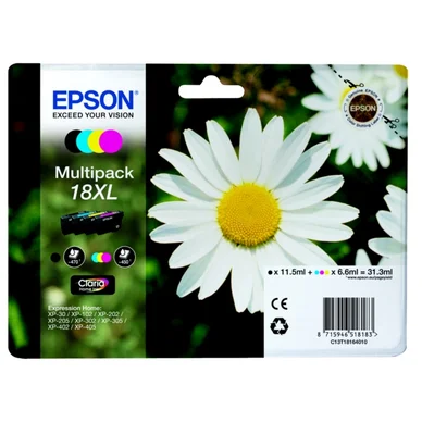 Epson Multipack BK/C/M/Y (T1811, T1812, T1813, T1814) T1816 Vastaa: N/A