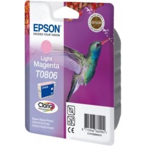 EPSON T0806 Blekkpatron lys magenta