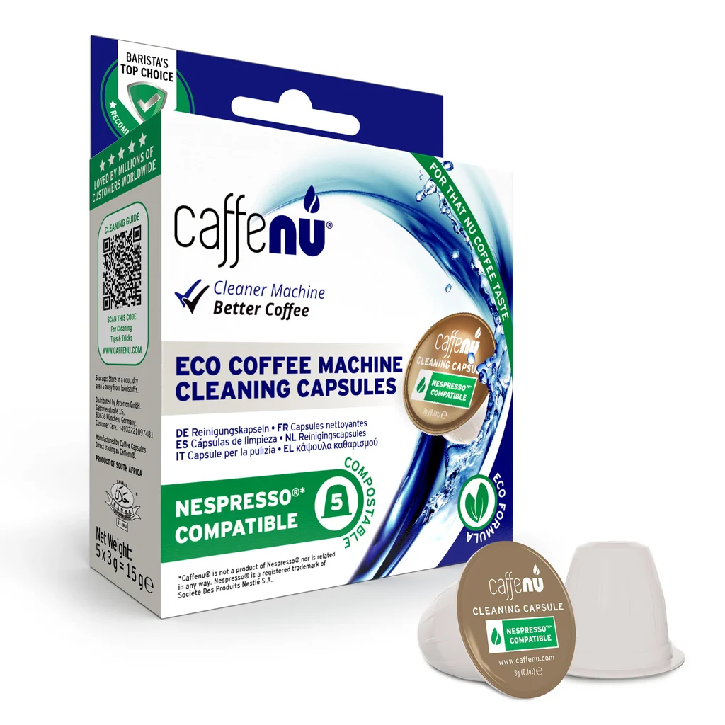 Caffenu Rengöringskapslar Eco 5-pack