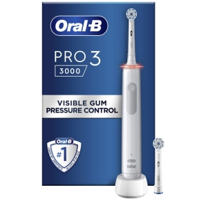 Oral-B Pro 3 3000 Eltandborste White Sensi