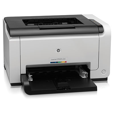 HP HP Color LaserJet Pro CP1025nw - toner och papper