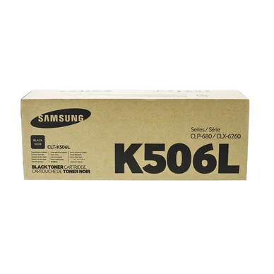 Samsung Tonerkassette sort, 6.000 sider, høj kapacitet CLT-K506L Modsvarer: N/A billede