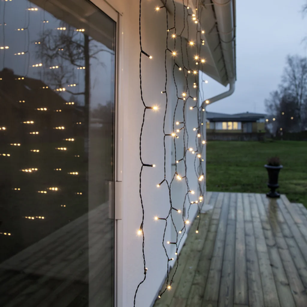 Star Trading ljusgardin 1,3x2m Crispy Ice White