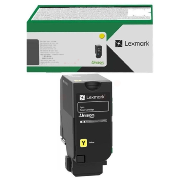 Lexmark Lexmark Tonerkassett Return Gul, høy kapasitet 71C2XY0 Tilsvarer: N/A