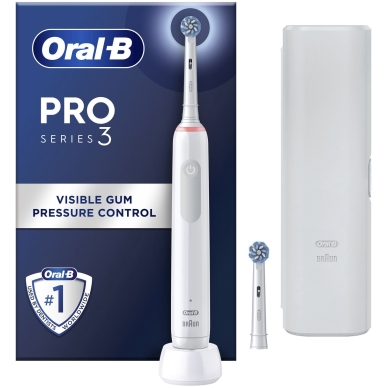 Oral-B Oral-B Pro 3 Series 3 Sähköhammasharja White Set