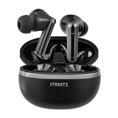 Streetz Streetz T235 TWS-høretelefoner, sort T235-BLK Modsvarer: N/A