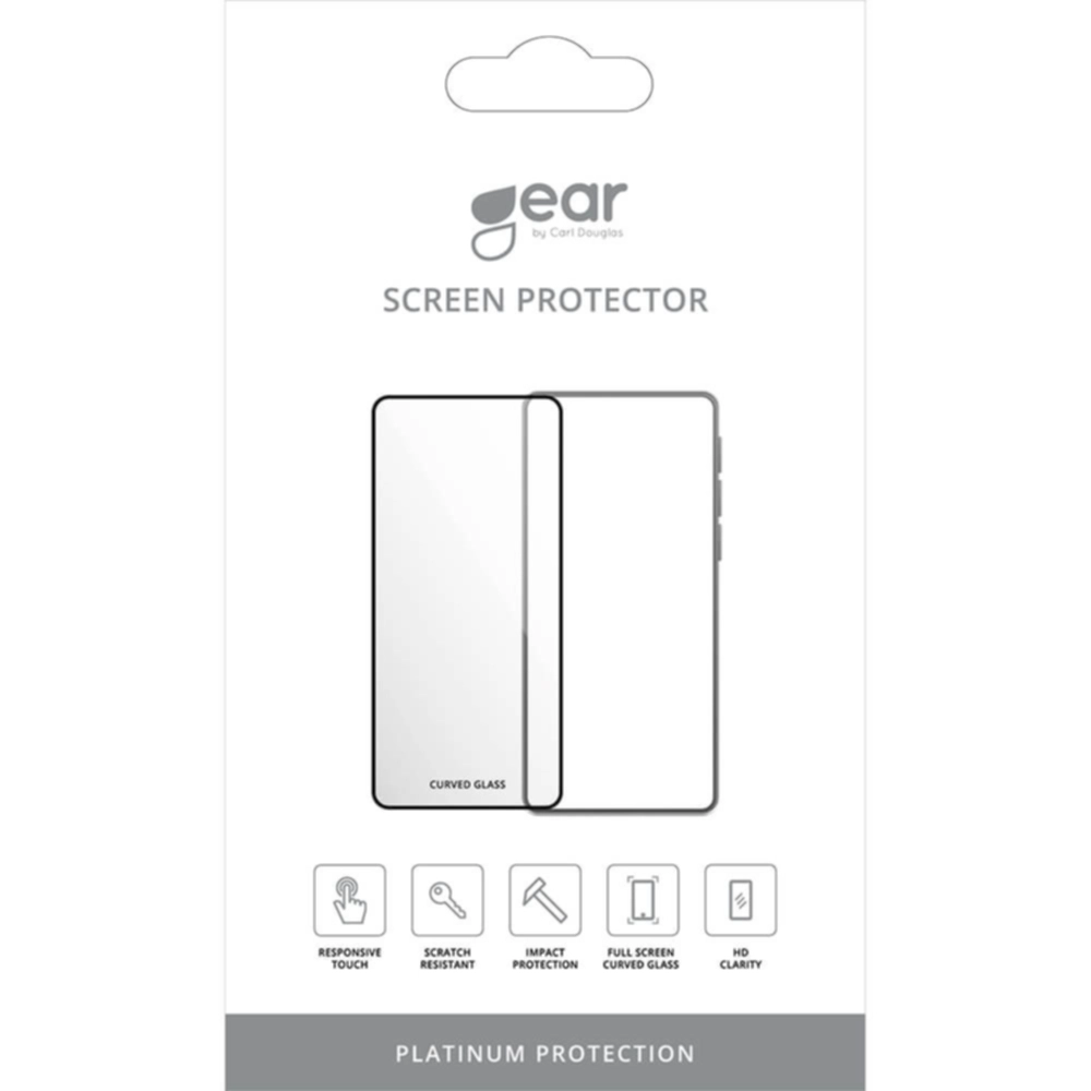 GEAR Härdat Glas 3D Svart iPhone 13 Pro Max/14 Plus