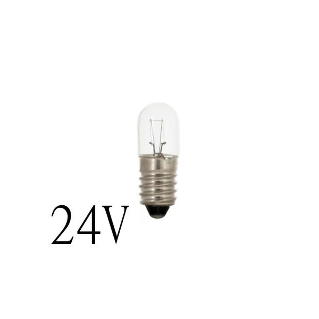 Glöd Signallampa E10 T10x28 100mA 2,4W 24V