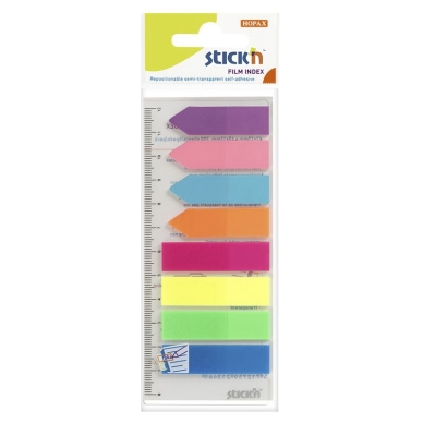 Stick'n Stick'n Indeksfaner 4st 45x12 4st 42x12 25 Blad Assort Neon 4712759213469 Modsvarer: N/A