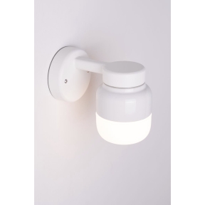 Ohm Wall Væglampe LED G9 Hvid 100/150 Opalglas IP44
