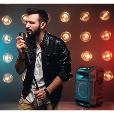 Altec Lansing Altec Lansing SonicBoom100 IMT9000 Partyspeaker Sort 213311031858 Modsvarer: N/A