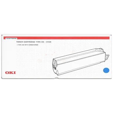 OKI Tonerkassette cyan 41963607 Modsvarer: N/A