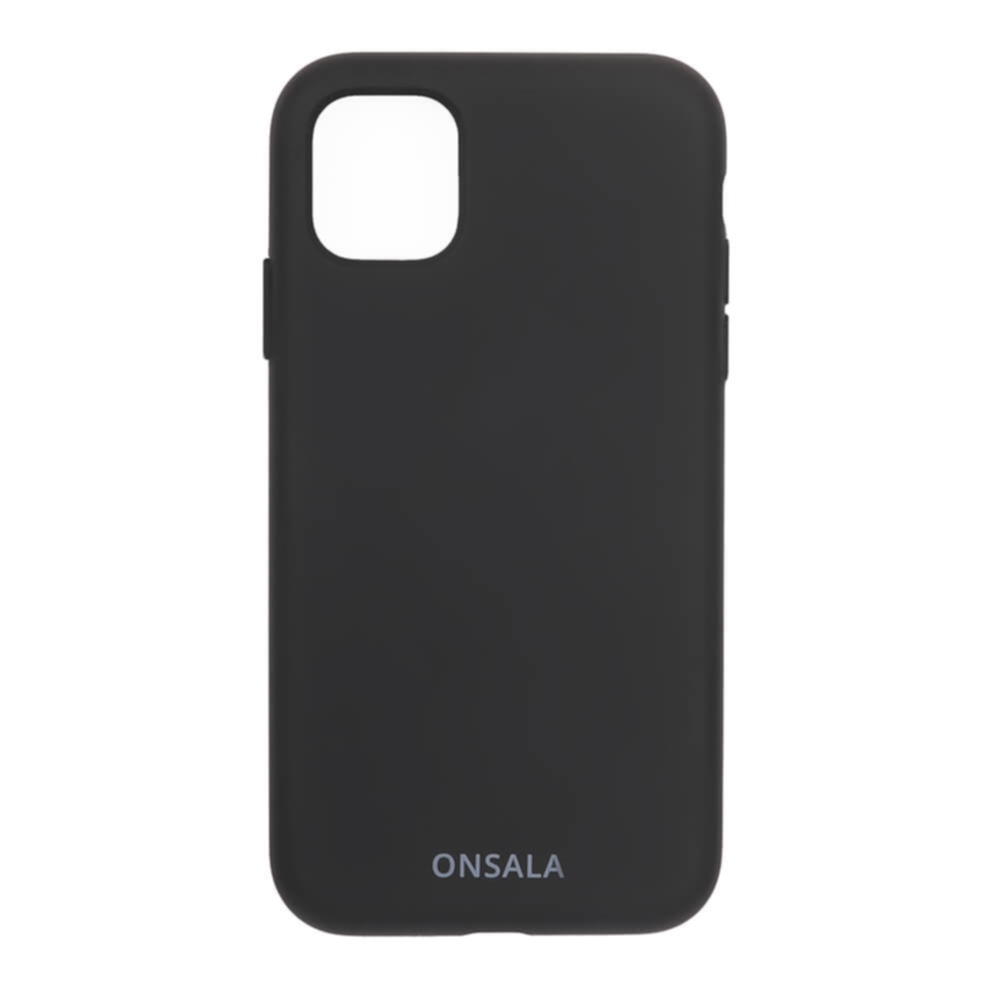 Onsala Mobilskal Silikon iPhone 11/XR, Black