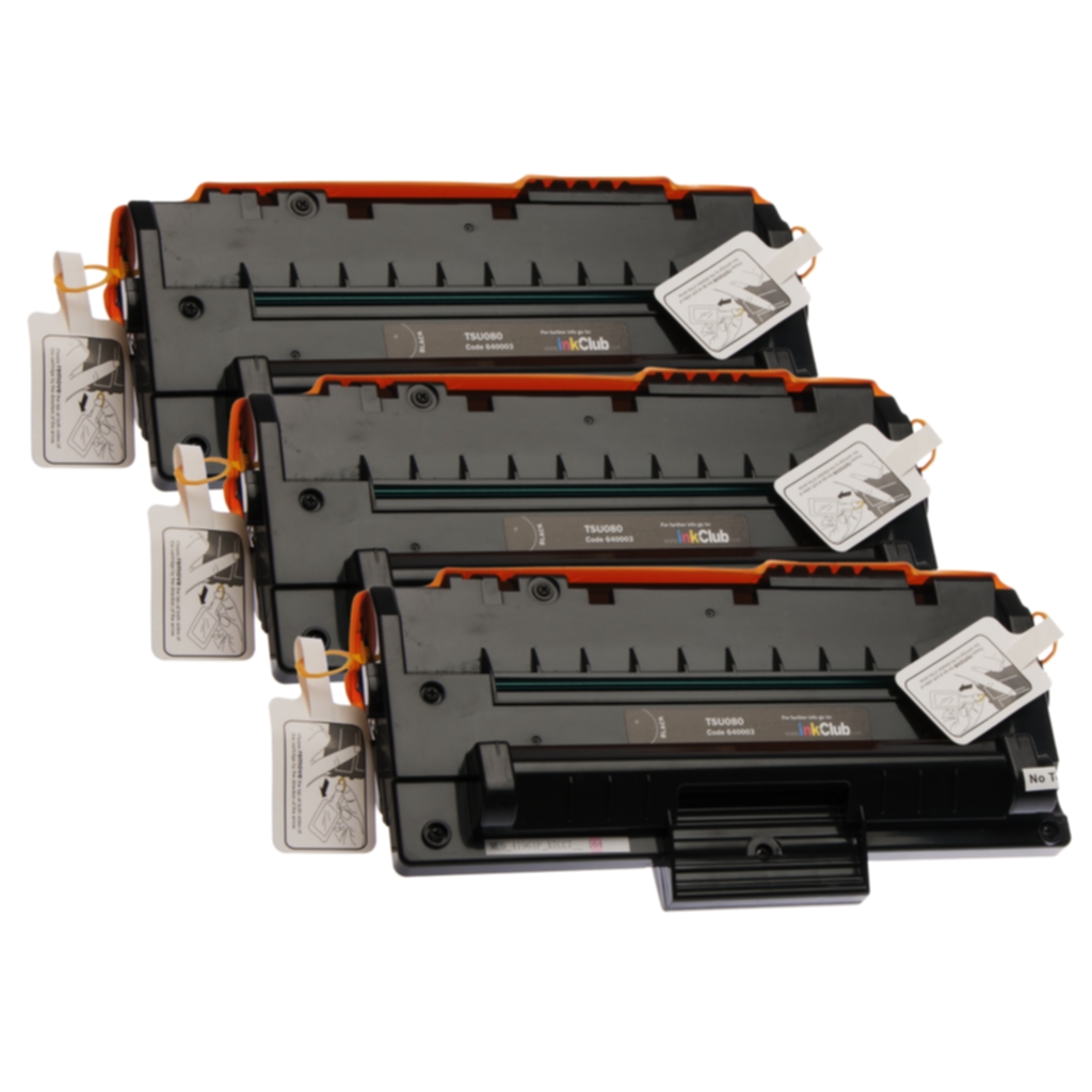 inkClub 3 pk. sorte tonerkasetter TSU080-3 Tilsvarer: SCX-D4200A