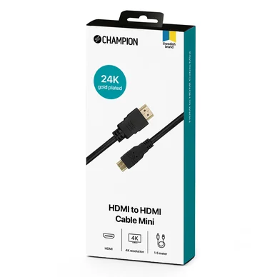 Champion HDMI-kabel HDMI-HDMI mini 1,5m