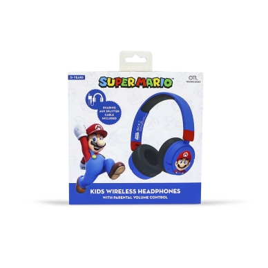 Super Mario Hörlurar On-Ear Trådlös 85/95dB