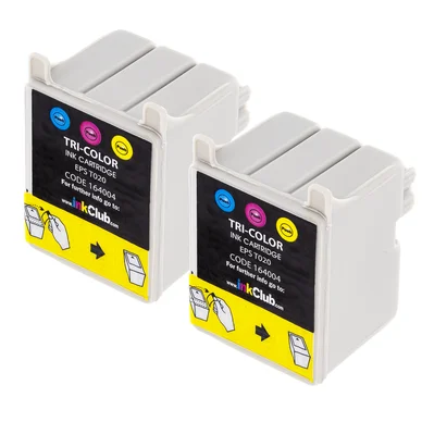 inkClub Blækpatron 3-i-én farve 35,4ml, 2 stk pakning KEC035-2 Modsvarer: N/A