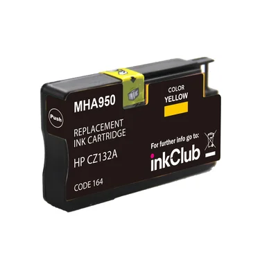 inkClub Blækpatron, erstatter HP 711, gul, 26 ml MHA950 Modsvarer: CZ132A