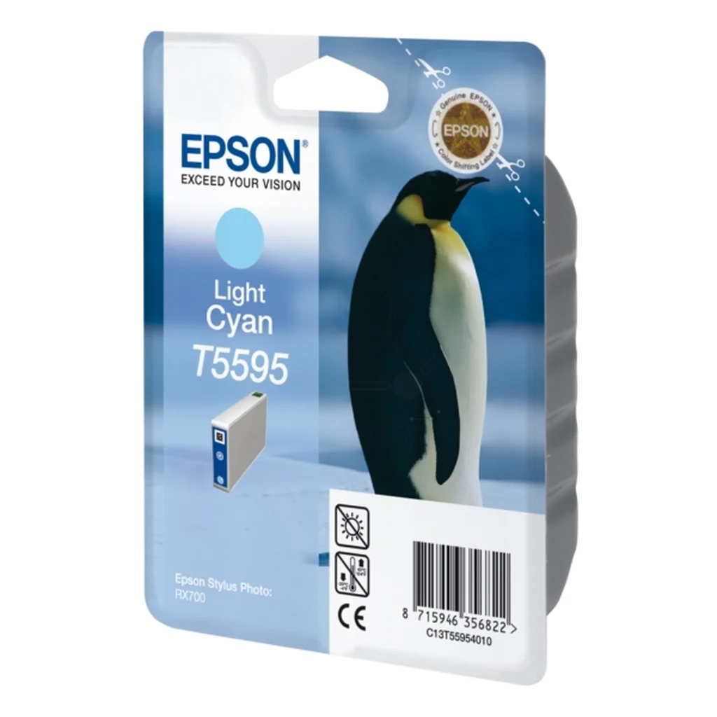 Epson T5595 Bläckpatron Ljus cyan