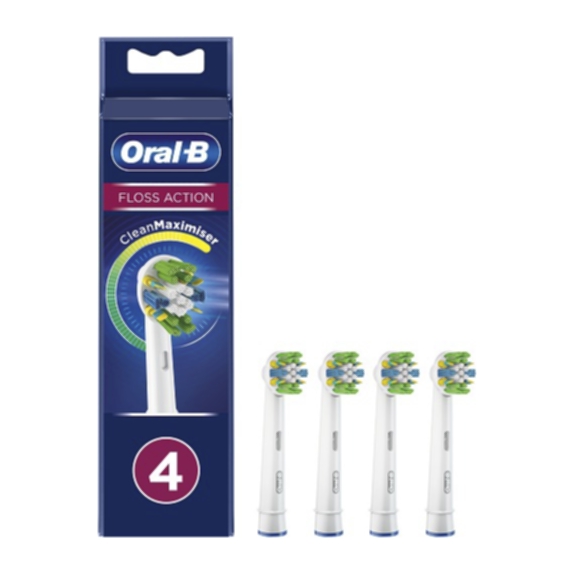 Oral-B Oral-B Refiller Floss Action 4-pk Børstehoder,Børstehoder,Personpleie,Top Toothbrush