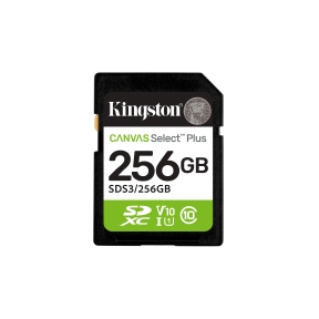 256GB SDXC Canvas Sel+ G3 150MB/s C10 UHS-I U1 V10