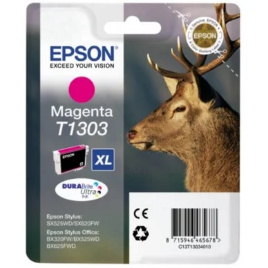 Epson Epson T1303 Blækpatron Magenta T1303 Modsvarer: N/A