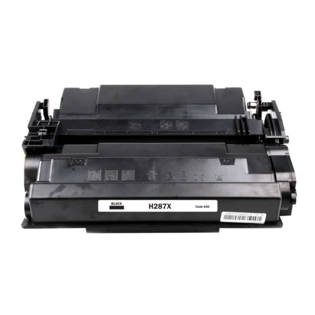 WL Tonerkassett, erstatter HP 87X, svart, 18.000 sider H287X Tilsvarer: CF287X