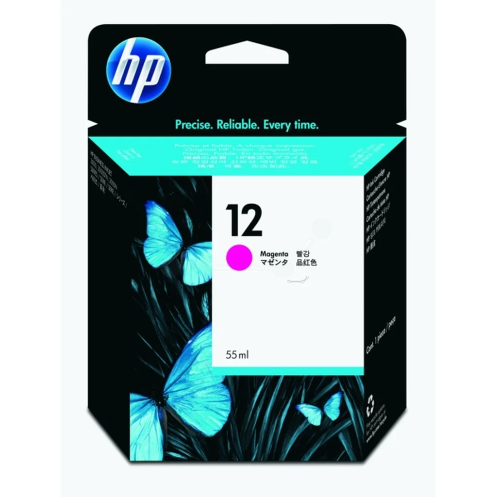 HP 12 Bläckpatron magenta, 55 ml