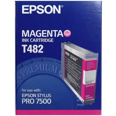 Epson Blækpatron magenta, 110 ml T482 Modsvarer: N/A