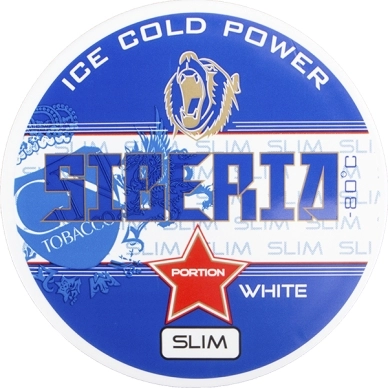 Siberia Snus alt Siberia Ice Cold Power Slim White