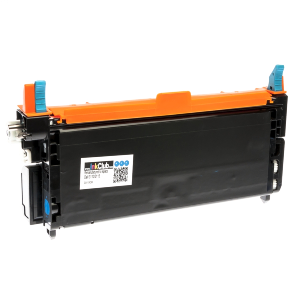 inkClub Tonerkassett, erstatter Dell PF029, cyan, 8.000 sider TDU170 Tilsvarer: PF029