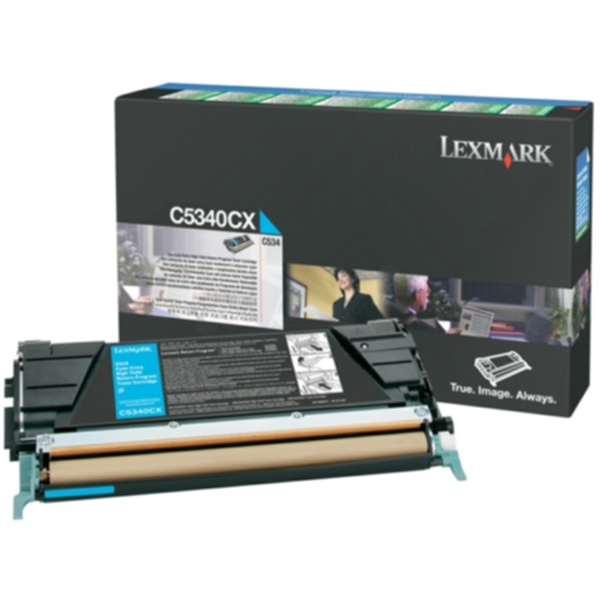 Lexmark Tonerkassett cyan 7.000 sider C5340CX Tilsvarer: N/A