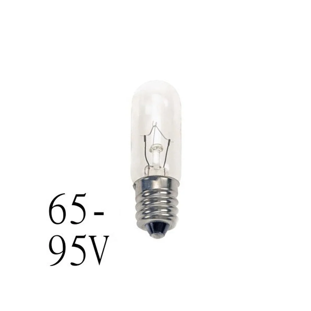 Glöd Signallampa E14 tub T16x54 6-10W 65-95V